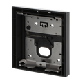 SCATOLA DA PARETE NERA 1X1 41381S-B, 1/1, Nero