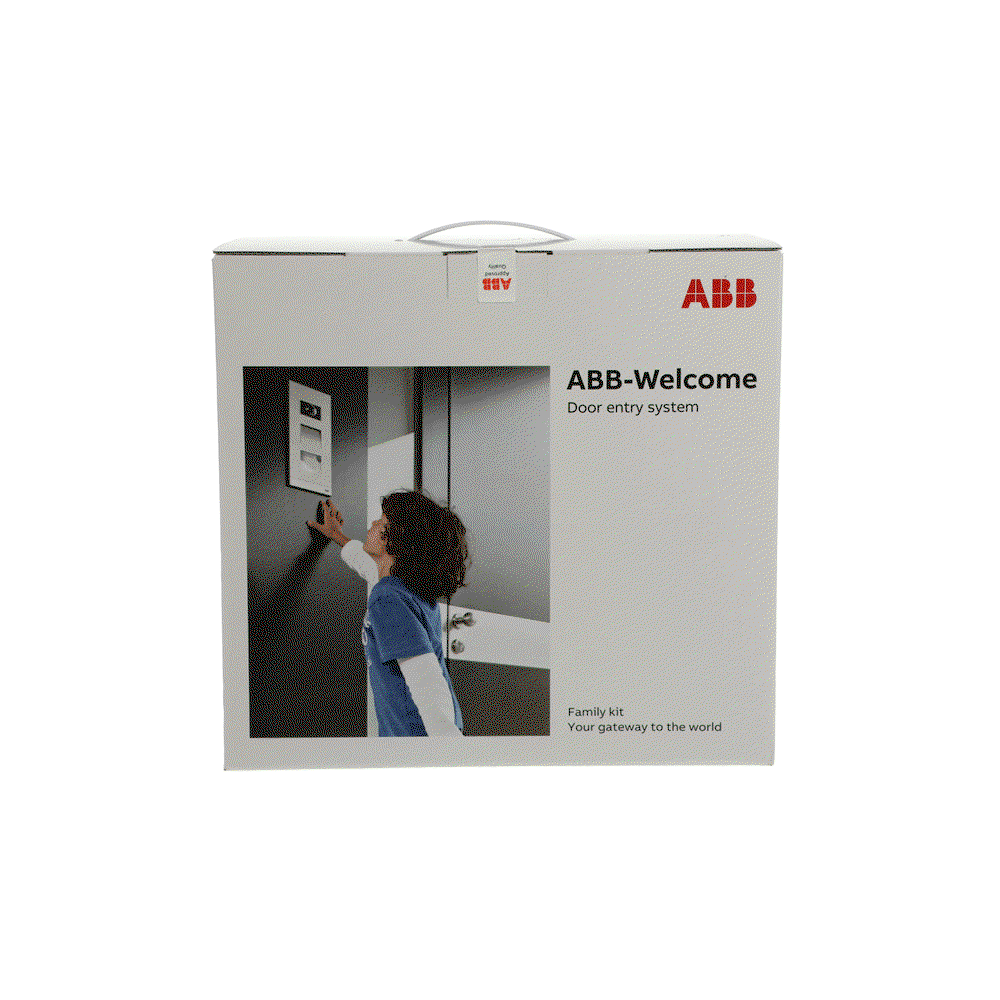 Video kit, Video Indoor Station 7 + Mini Outdoor Station - Surface Mounted
