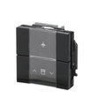 HVAC-Slave-device 4gang Twisted Pair Wiring anthracite - Platform 63