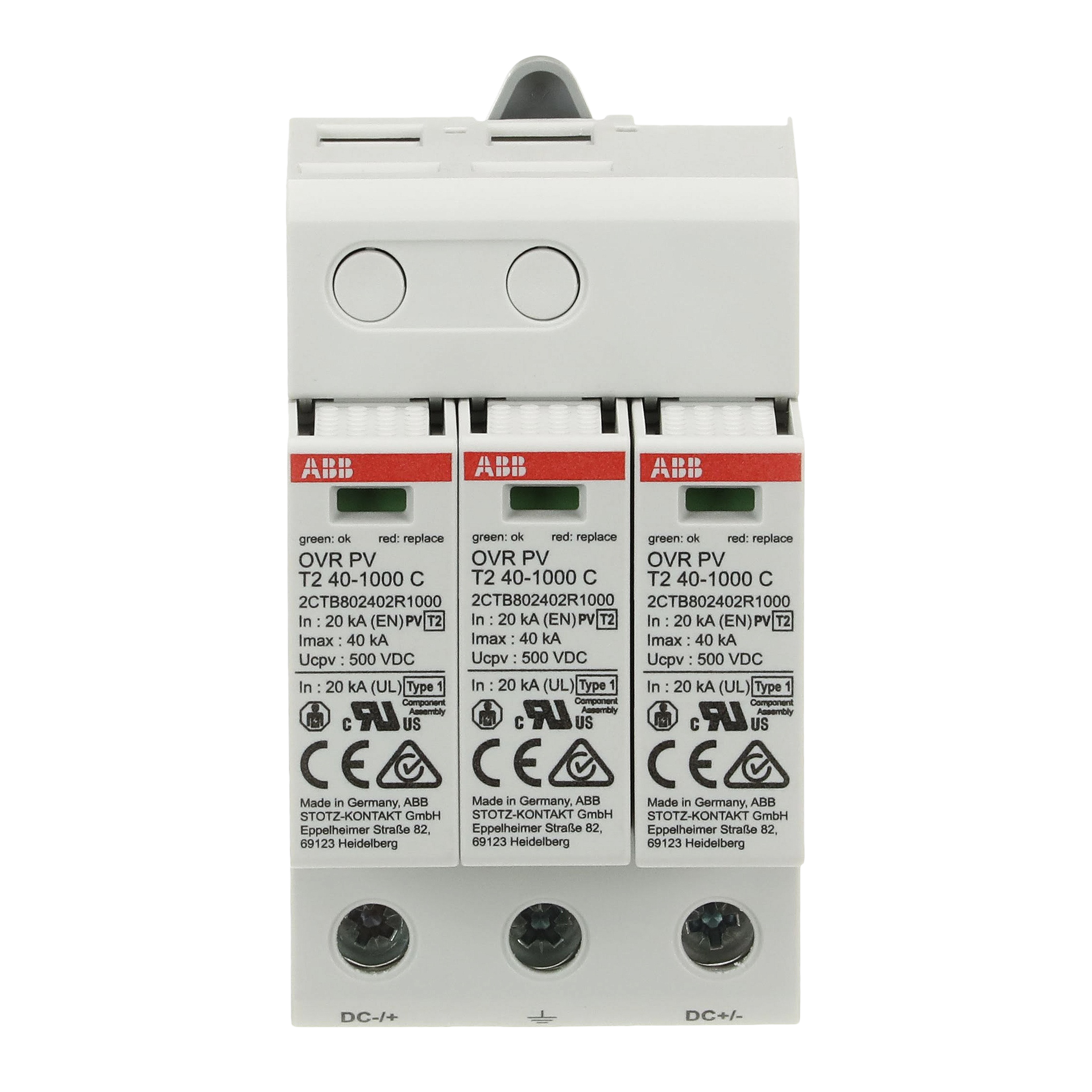 OVR PV T2 40-1000 P Surge Protective Device