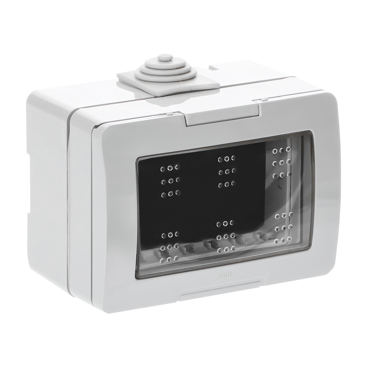 Scatola da parete 3-gang Grigio - Zenit Waterproof – Immagine 3 di 3