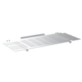 Horizontal shelf, 175 mm x 378 mm x 1.2 mm