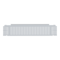 Horizontal shelf, 175 mm x 778 mm x 1.2 mm