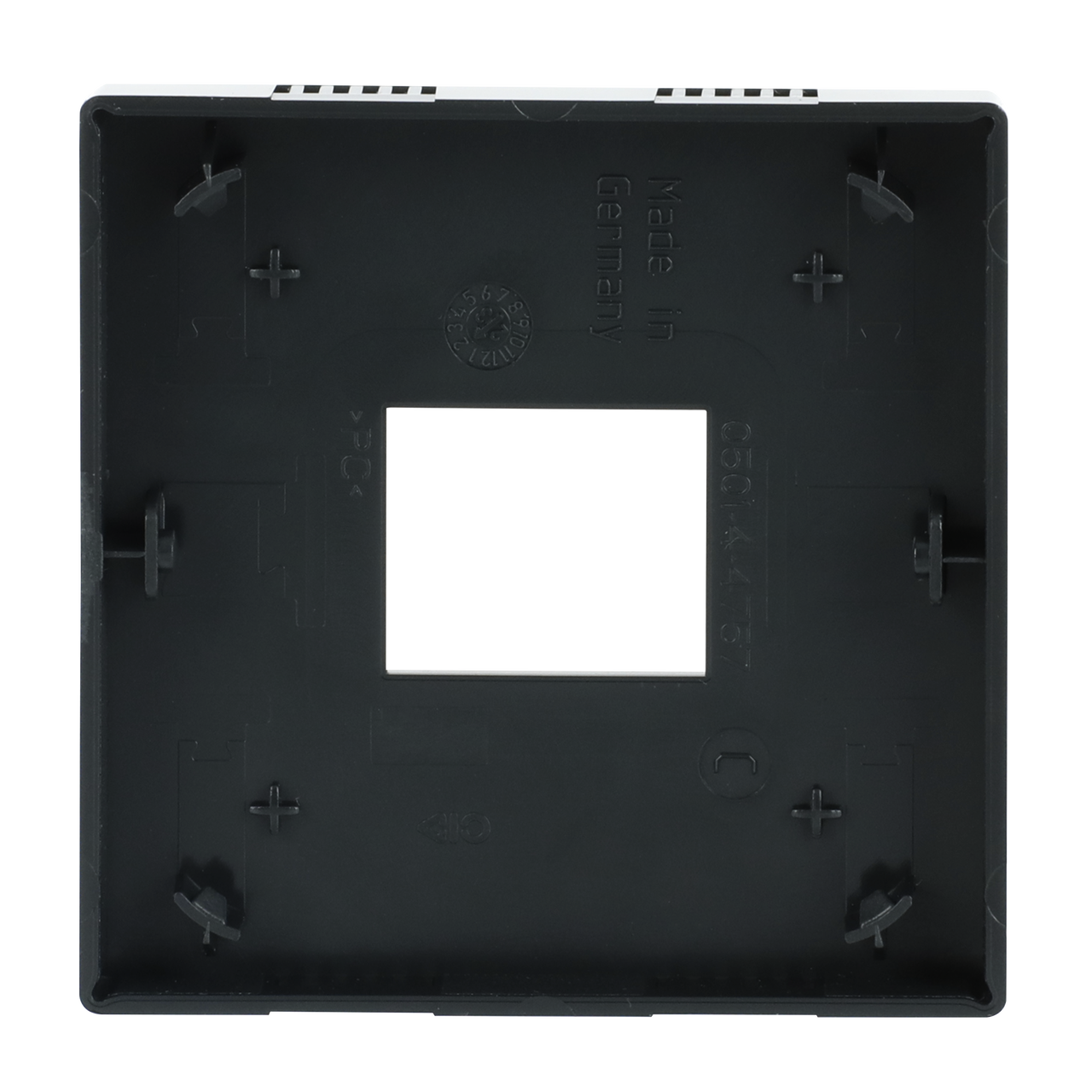 Cover plate Symbols "up, down, ECO, menu" 2gang anthracite - Platform 63 – Immagine 2 di 4