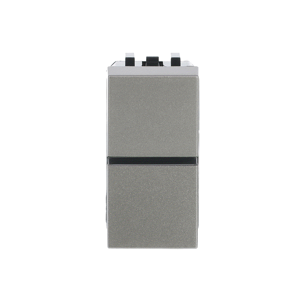 Pulsante Without imprint Single push button 1P 1NO 0NC 1CO Champagne - Zenit