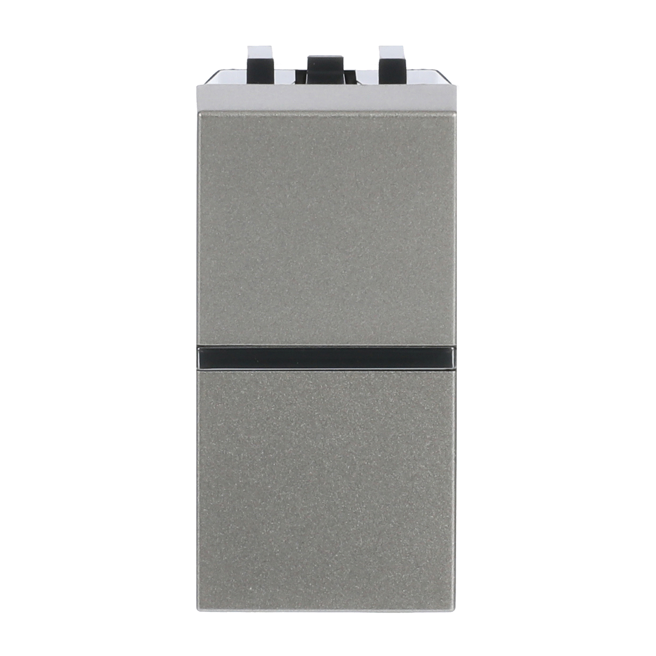 Pulsante Without imprint Single push button 1P 1NO 0NC 1CO Champagne - Zenit – Immagine 2 di 4