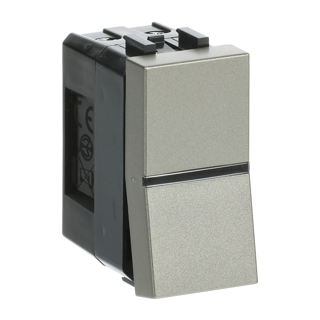 Invertitore Intermediate switch with LED exchangeable Champagne - Zenit – Immagine 2 di 3