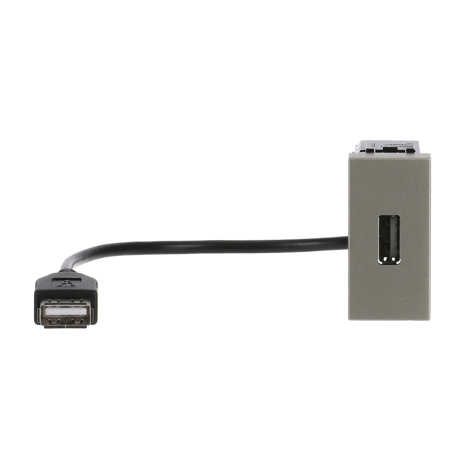 Presa USB Usb 1 gang Champagne - Zenit – Immagine 2 di 4