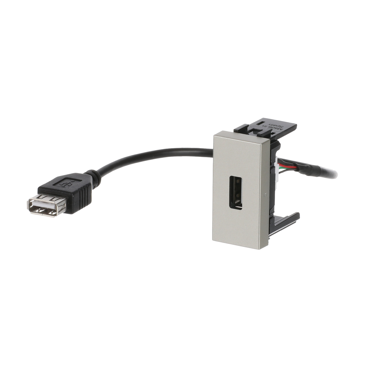Presa USB Usb 1 gang Champagne - Zenit – Immagine 4 di 4