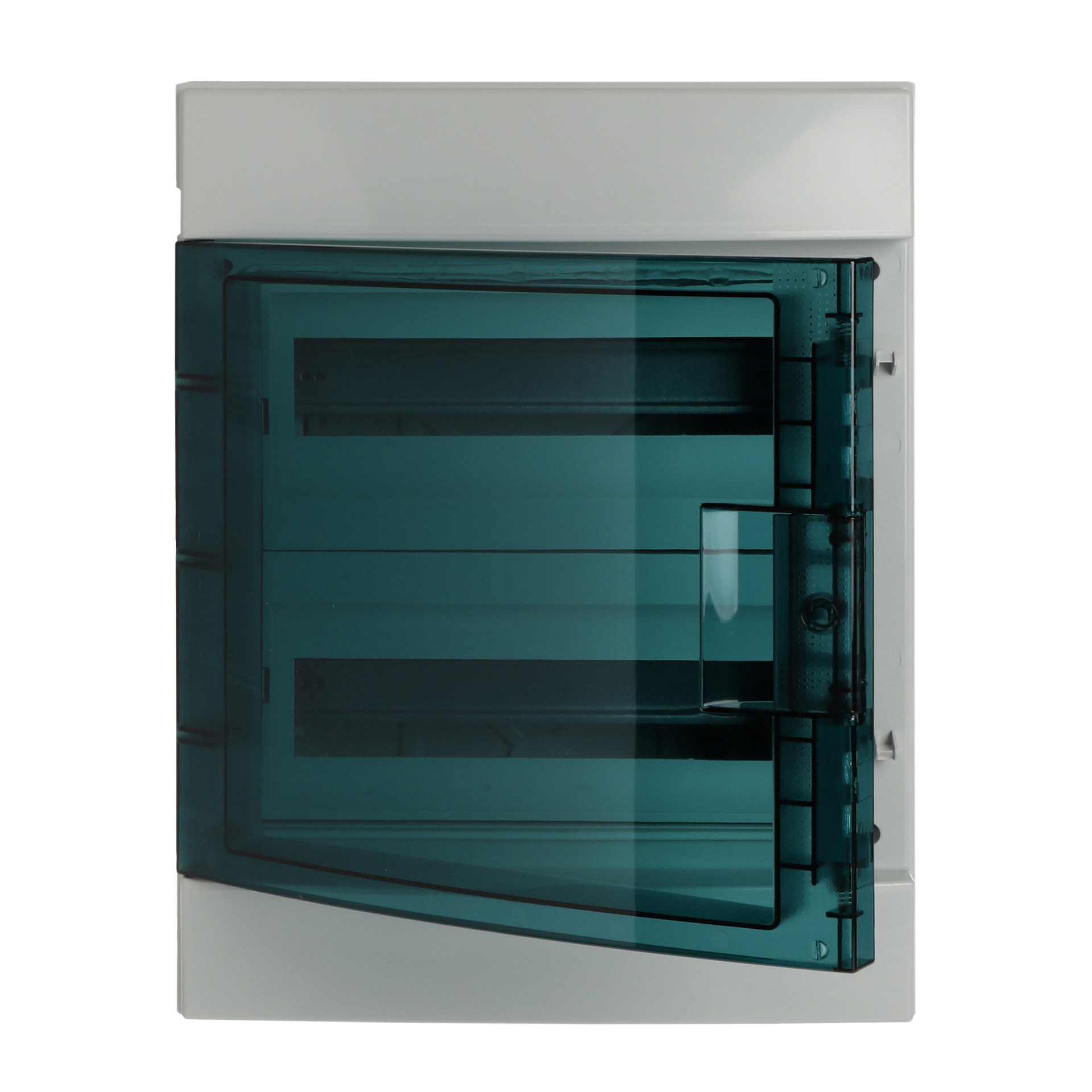 Parete IP65  MISTRAL65, Surface mounting, 24 modules, 2 row(s), IP65,  Door: Single, Plastic, Transparent, Dimensions: 435 mm x 320 mm x 155 mm