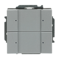 Solo 4gang Twisted Pair Wiring aluminium silver - Platform 63