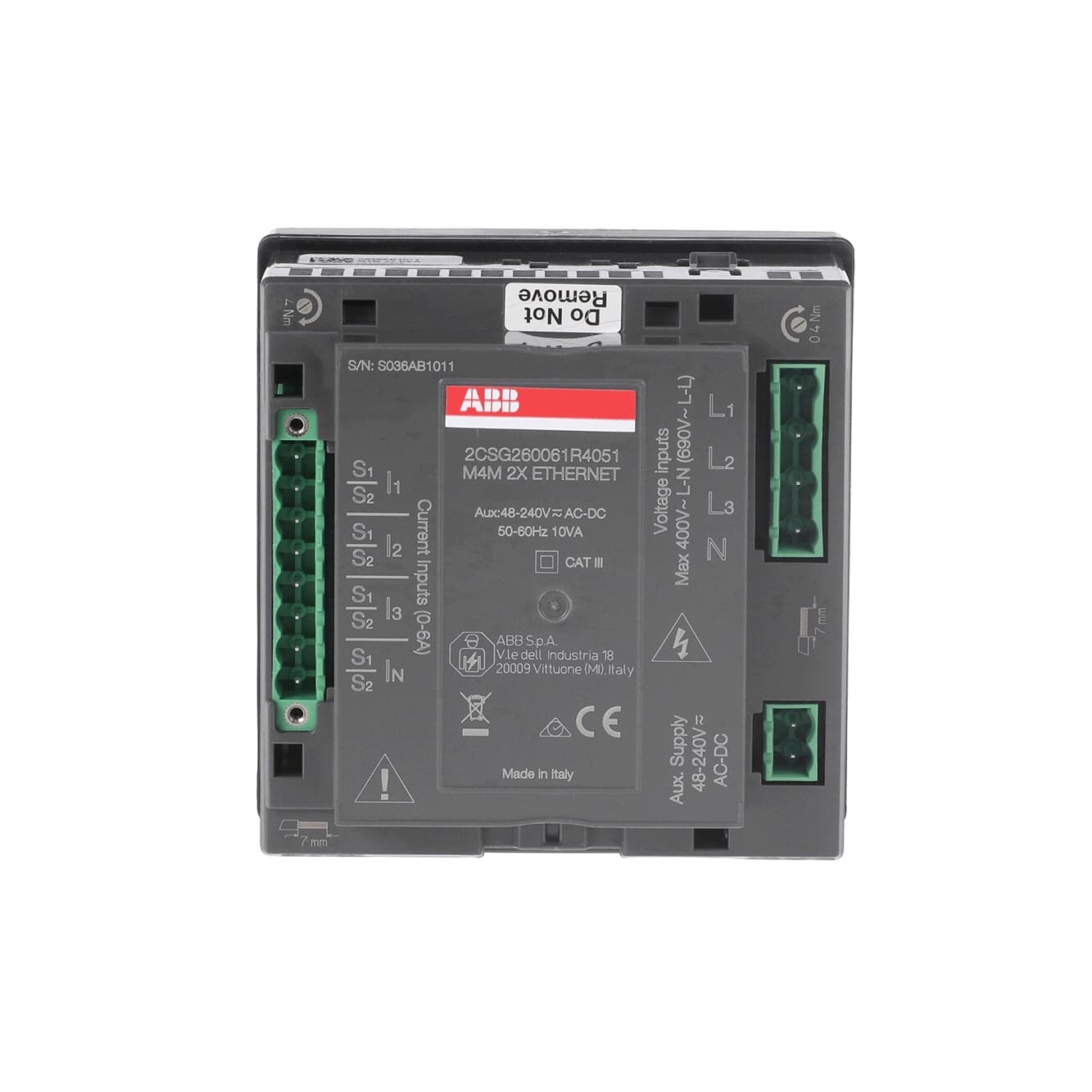 M4M 2X ETHERNET Network analyzer