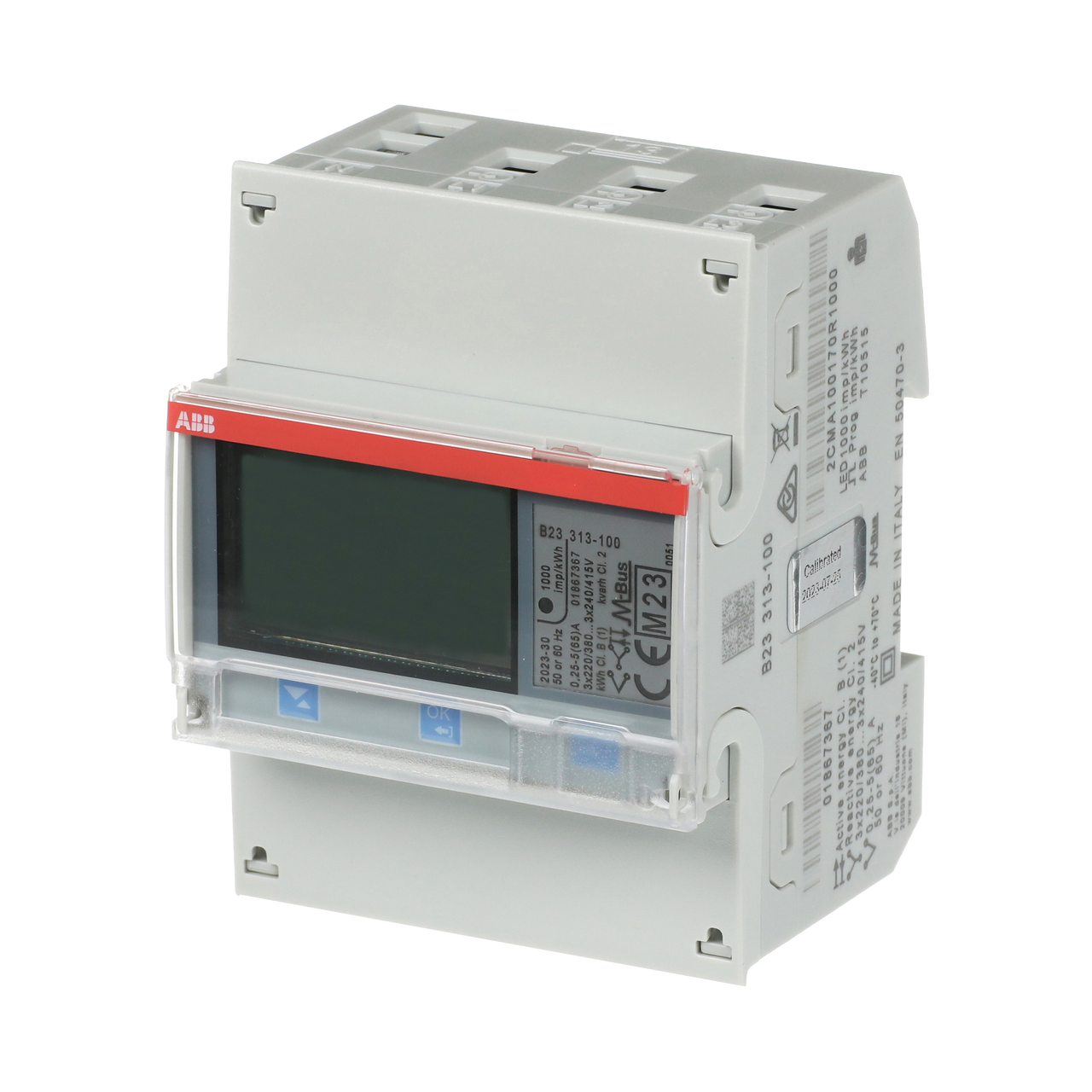 B23 313 - 100 M-BUS 'Silver', M-Bus, 3-phase, 5 A – Immagine 3 di 3