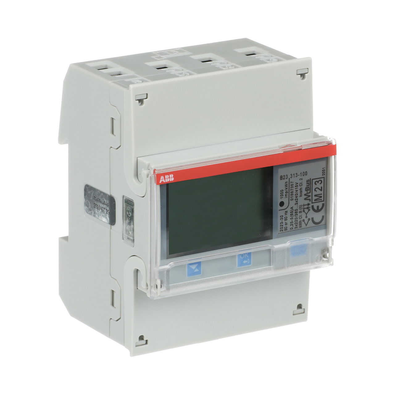 B23 313 - 100 M-BUS 'Silver', M-Bus, 3-phase, 5 A – Immagine 2 di 3