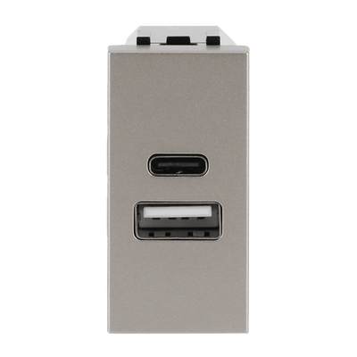 Caricatore USB Breakout cable with USB A/C Champagne - Zenit