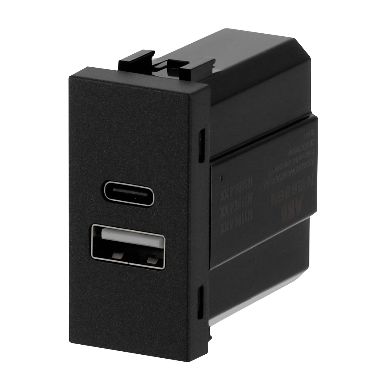 Caricatore USB Breakout cable with USB A/C Antracite - Zenit – Immagine 3 di 3