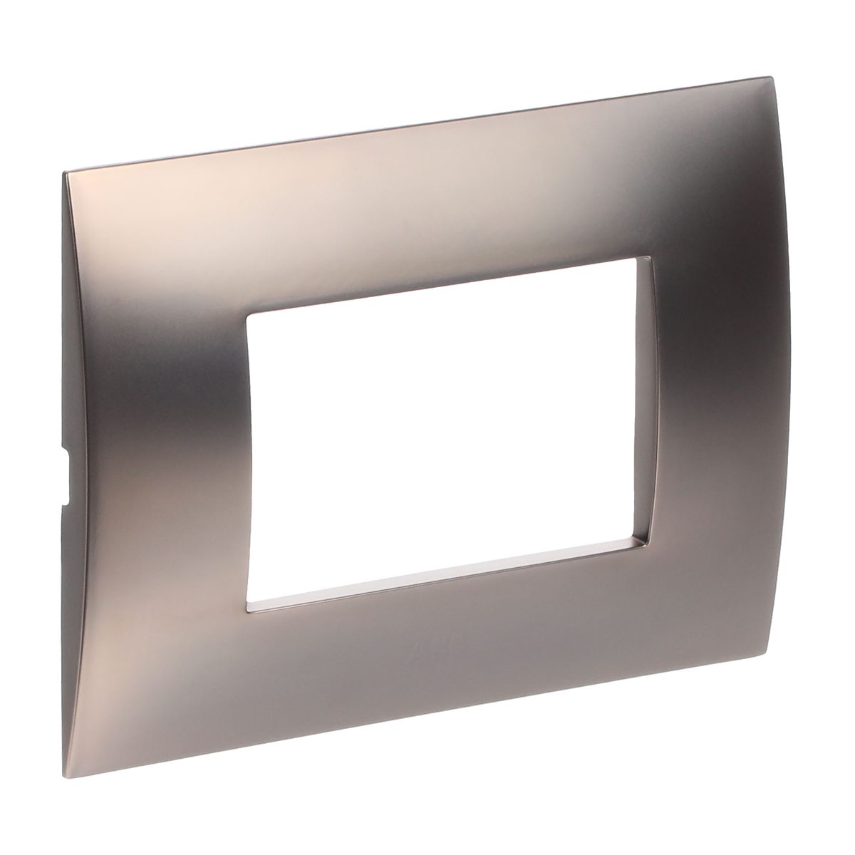 Placche metallizzate 3Moduli 1-gang Bronzo - Chiara – Immagine 2 di 3