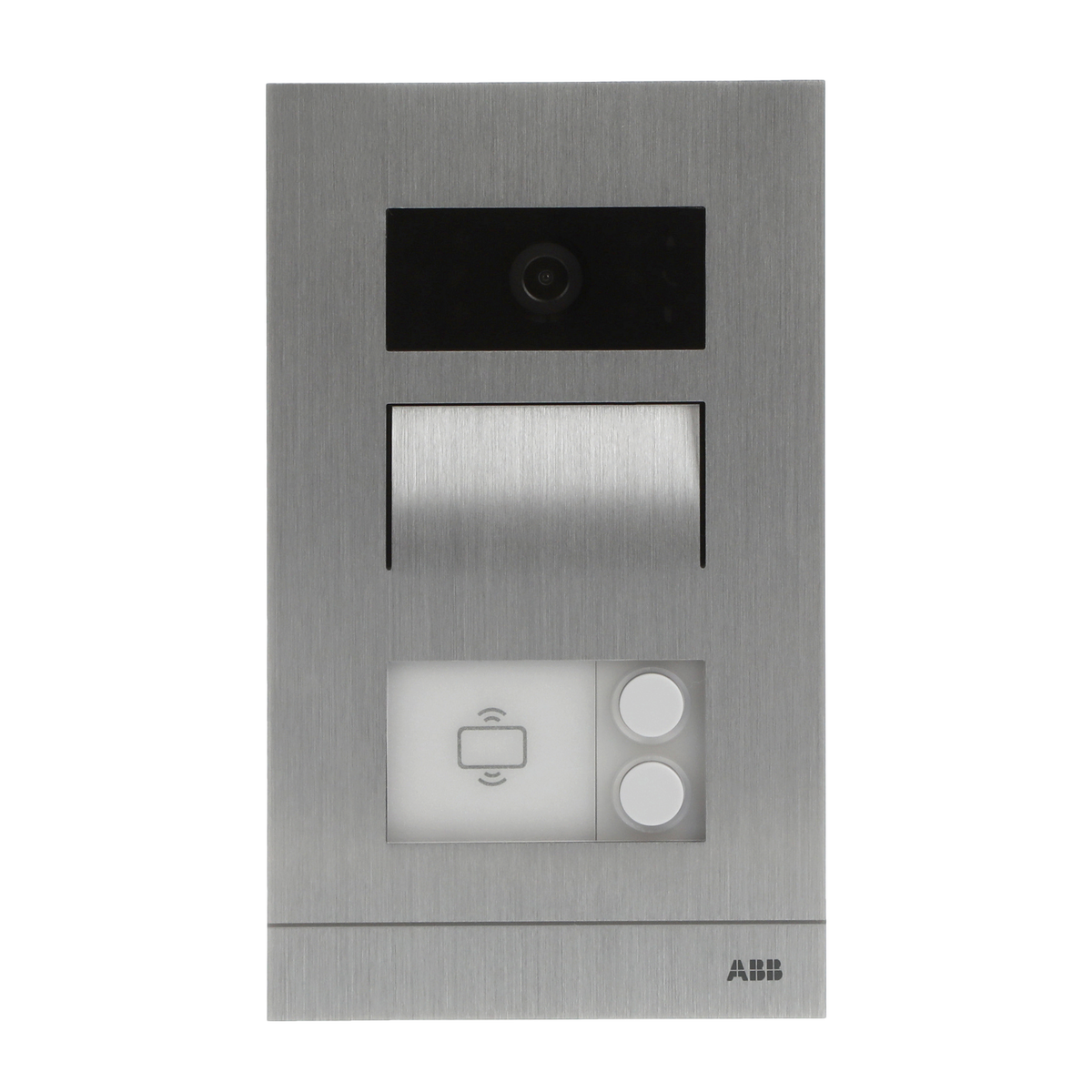 PE mini 2P incasso RFID RFID, 2 button(s), Argento – Immagine 2 di 4