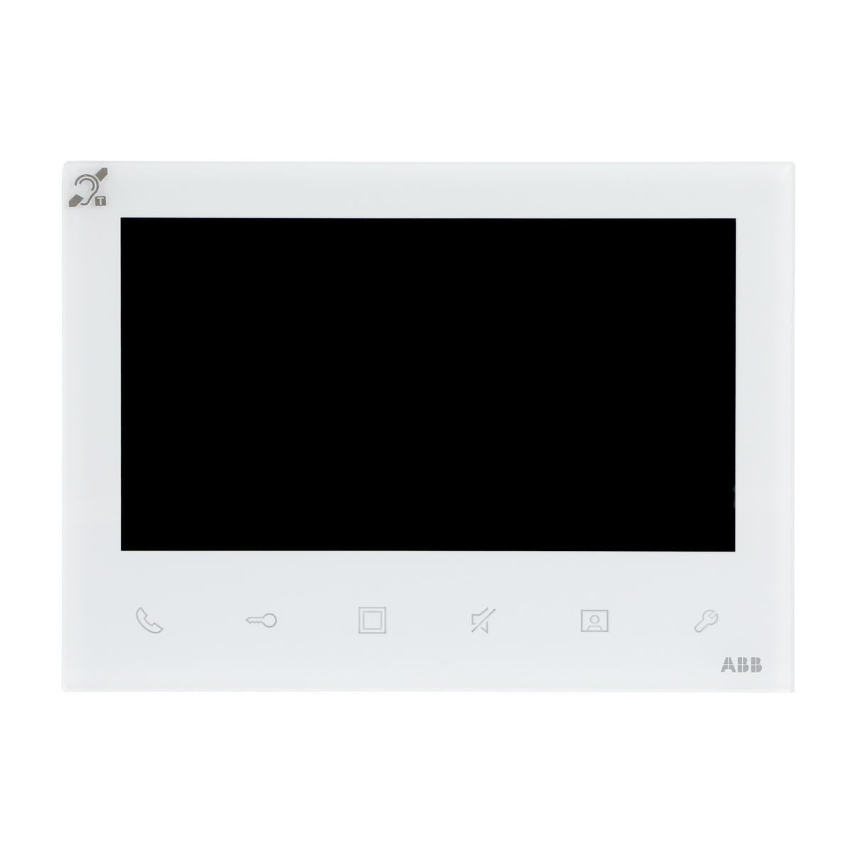 MONITOR 7'' BIANCO TLOOP, white – Immagine 2 di 4