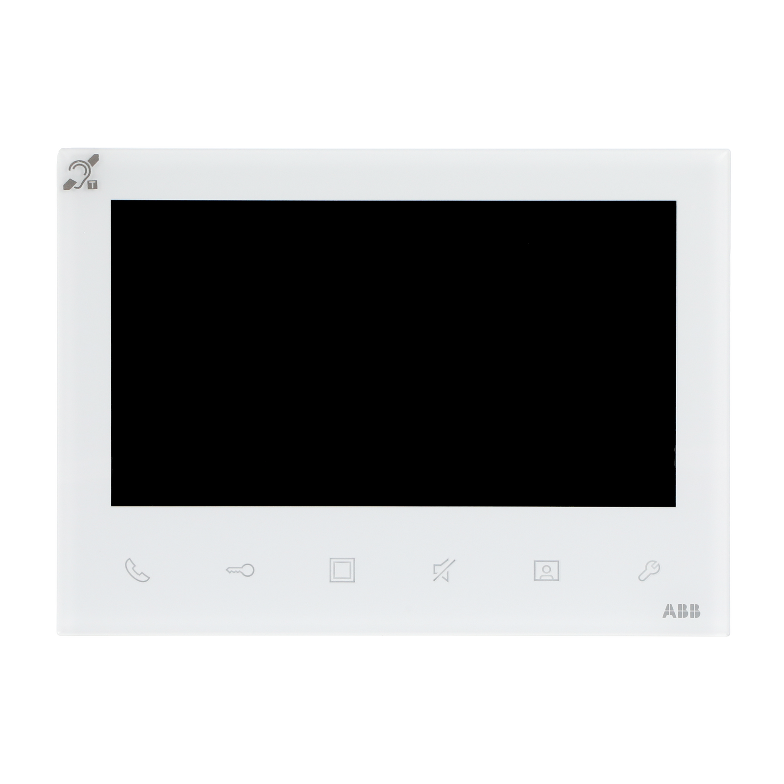 MONITOR 7'' BIANCO TLOOP, white – Immagine 2 di 4