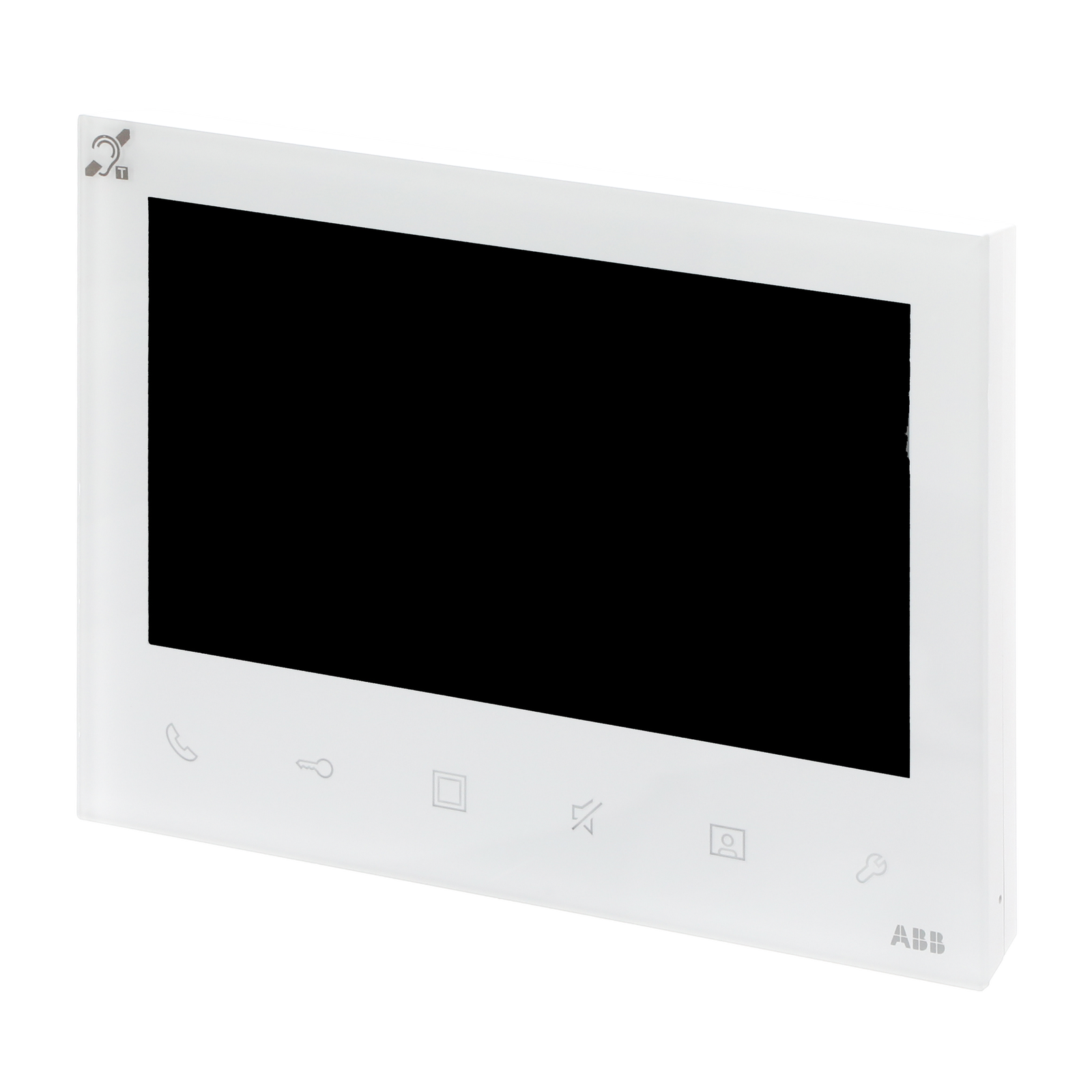 MONITOR 7'' BIANCO TLOOP, white – Immagine 4 di 4