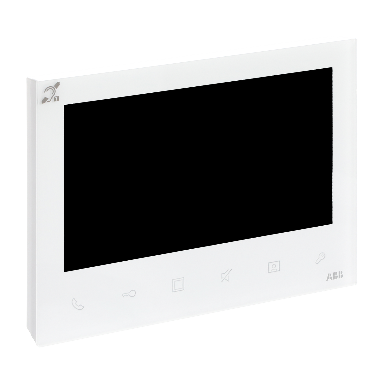 MONITOR 7'' BIANCO TLOOP, white – Immagine 3 di 4