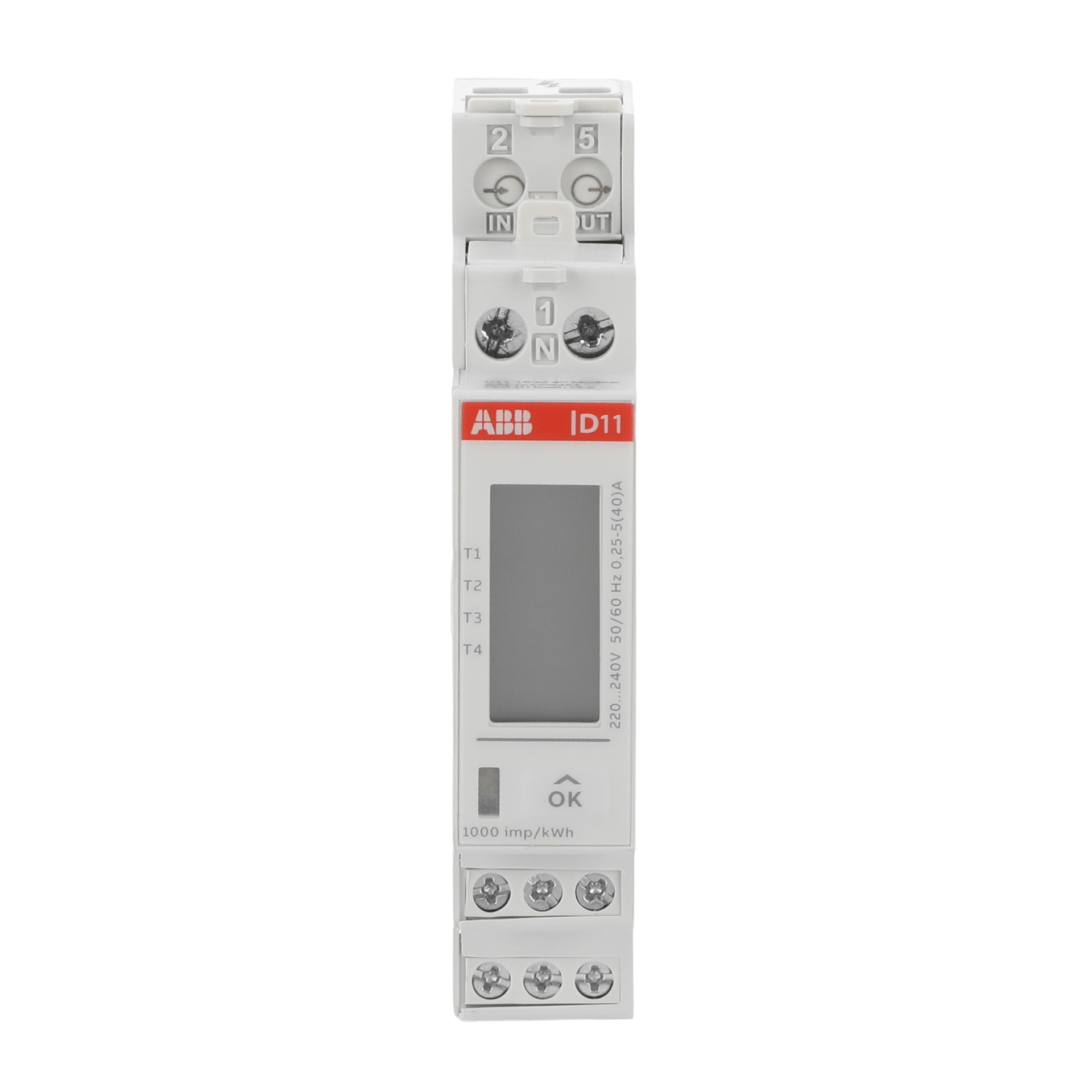 Energy meter '15', Modbus RTU, 1-phase, 40 A
