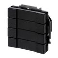 HVAC-Slave-device 8gang Twisted Pair Wiring anthracite - Platform 63