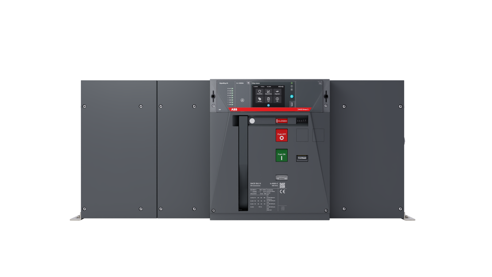 SACE Emax 3 E6.3H 4000 Ekip Aware LSIG 3p F HR