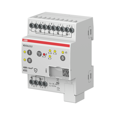 VC/S6.2.2.2 Valve Drive Controller, 6-fold, Manual Operation, MDRC