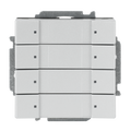 Solo 8gang Twisted Pair Wiring aluminium silver - Platform 63