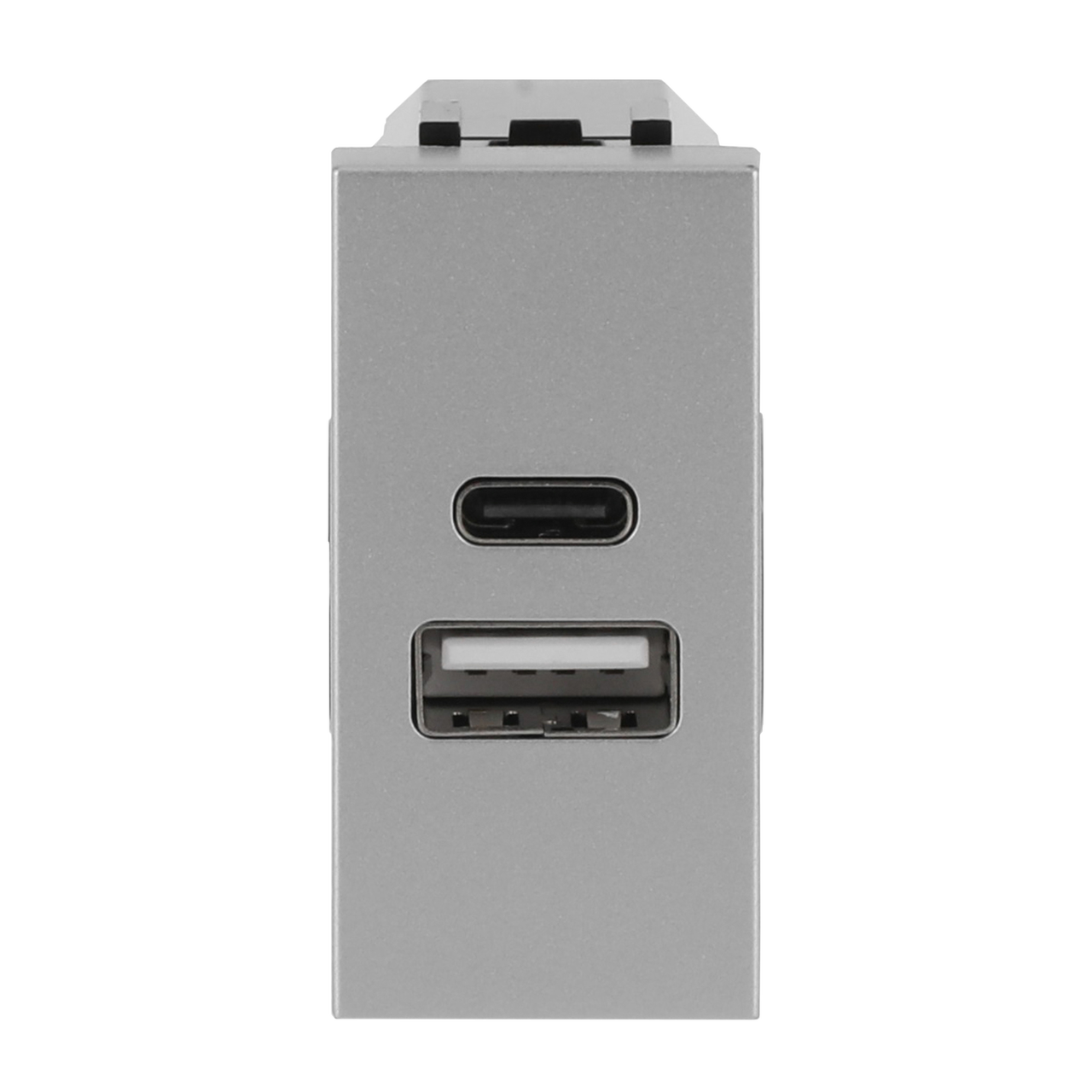 Caricatore USB Breakout cable with USB A/C Argento - Zenit
