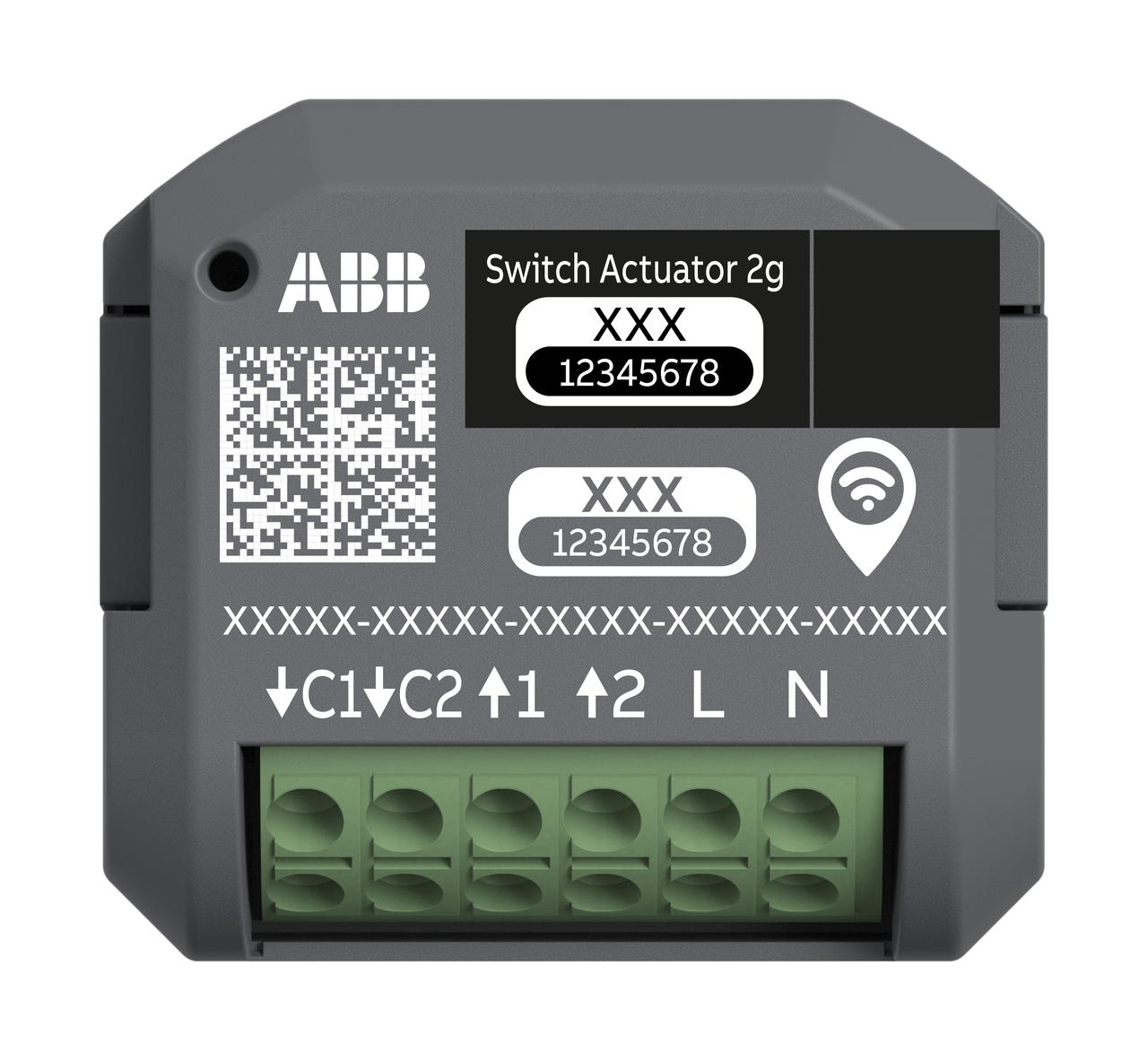 Switch Actuator 230 V AC free@home wireless – Immagine 3 di 4
