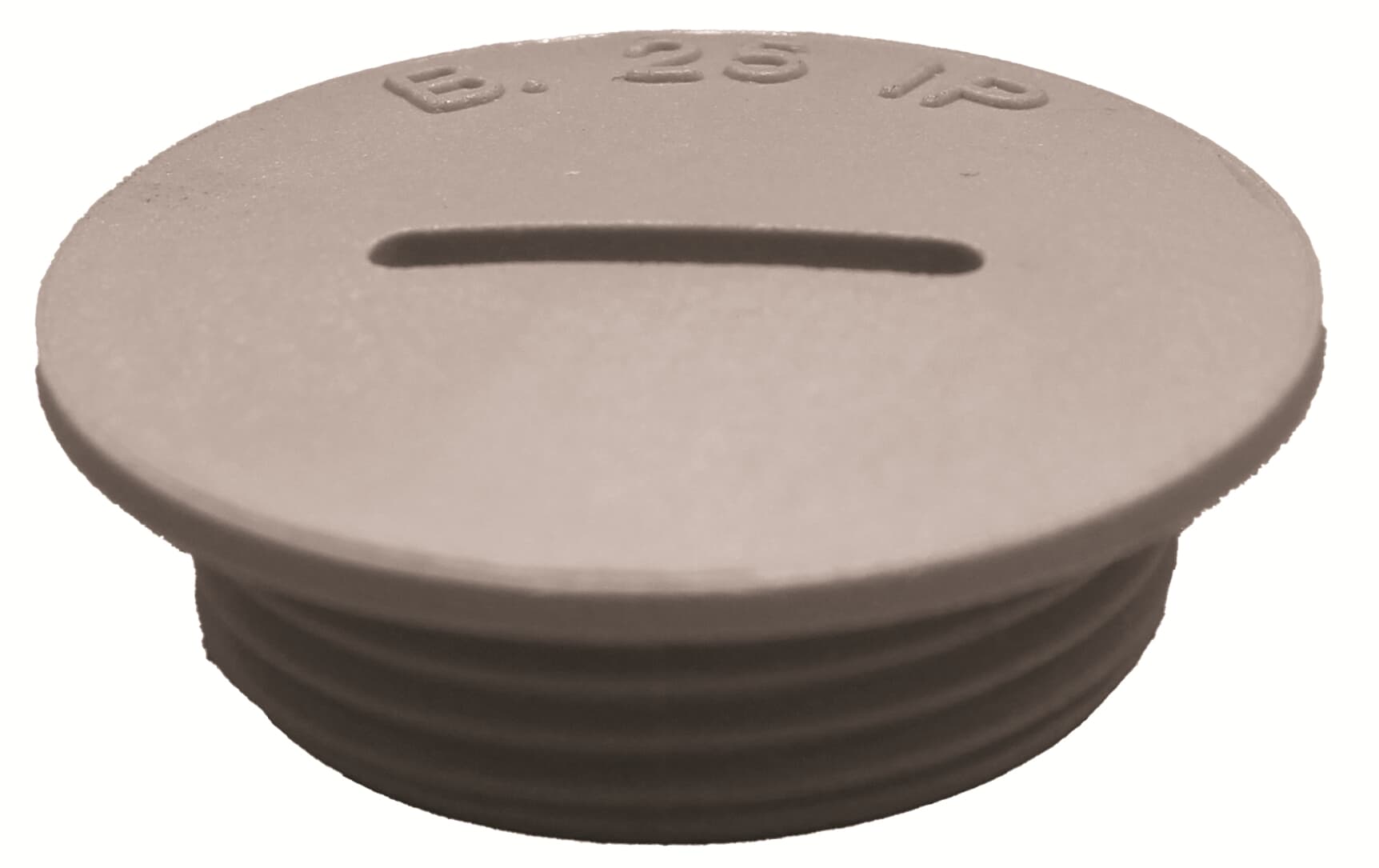 PLUG RND PA6GF M16 GR