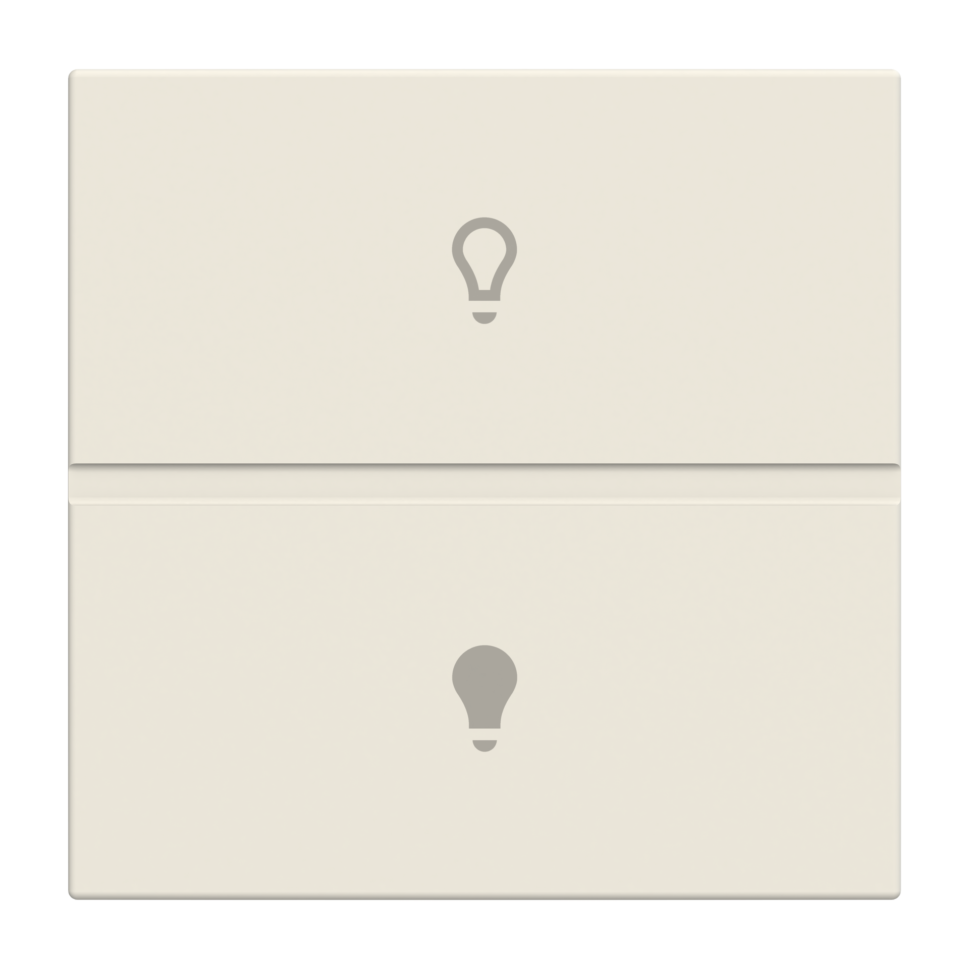 Rocker for Switch/push button White - Zenit