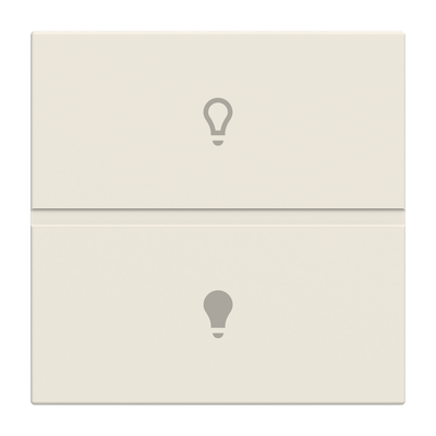 Rocker for Switch/push button White - Zenit