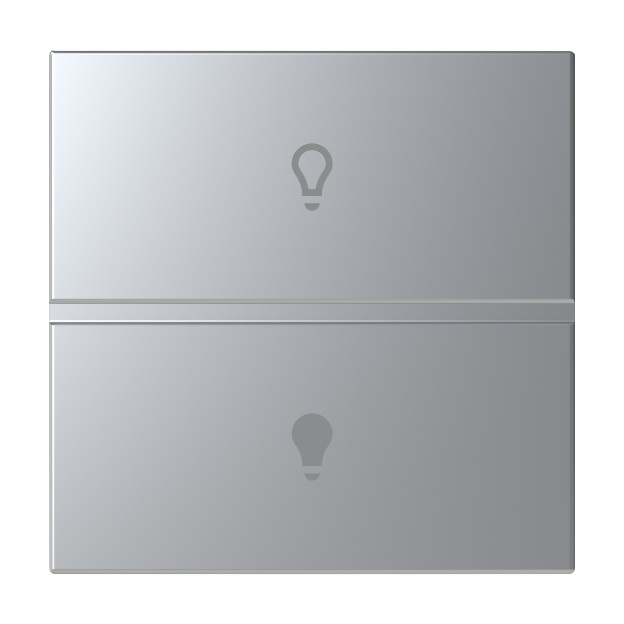 Rocker for Switch/push button Silver - Zenit