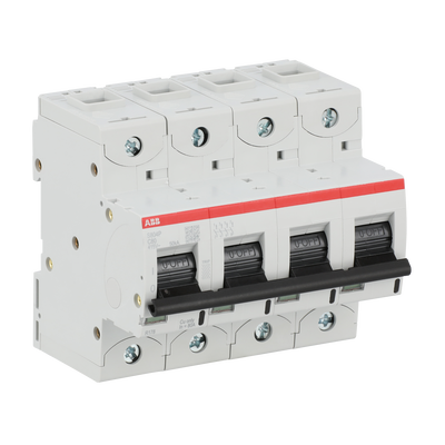 S804P-C80 High Performance Circuit Breaker. C Characteristic. 50kA, 80A, 4P