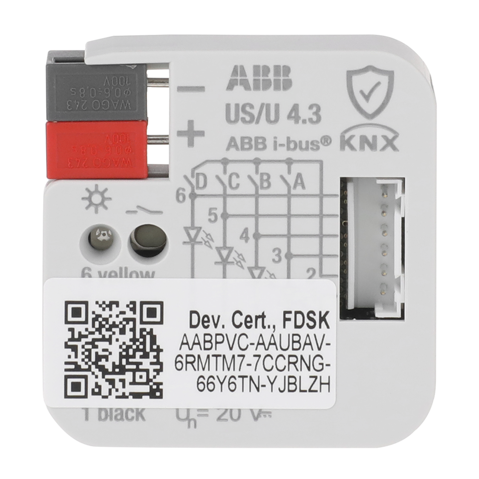 US/U4.3 Universal Interface, 4-fold, FM – Immagine 2 di 3