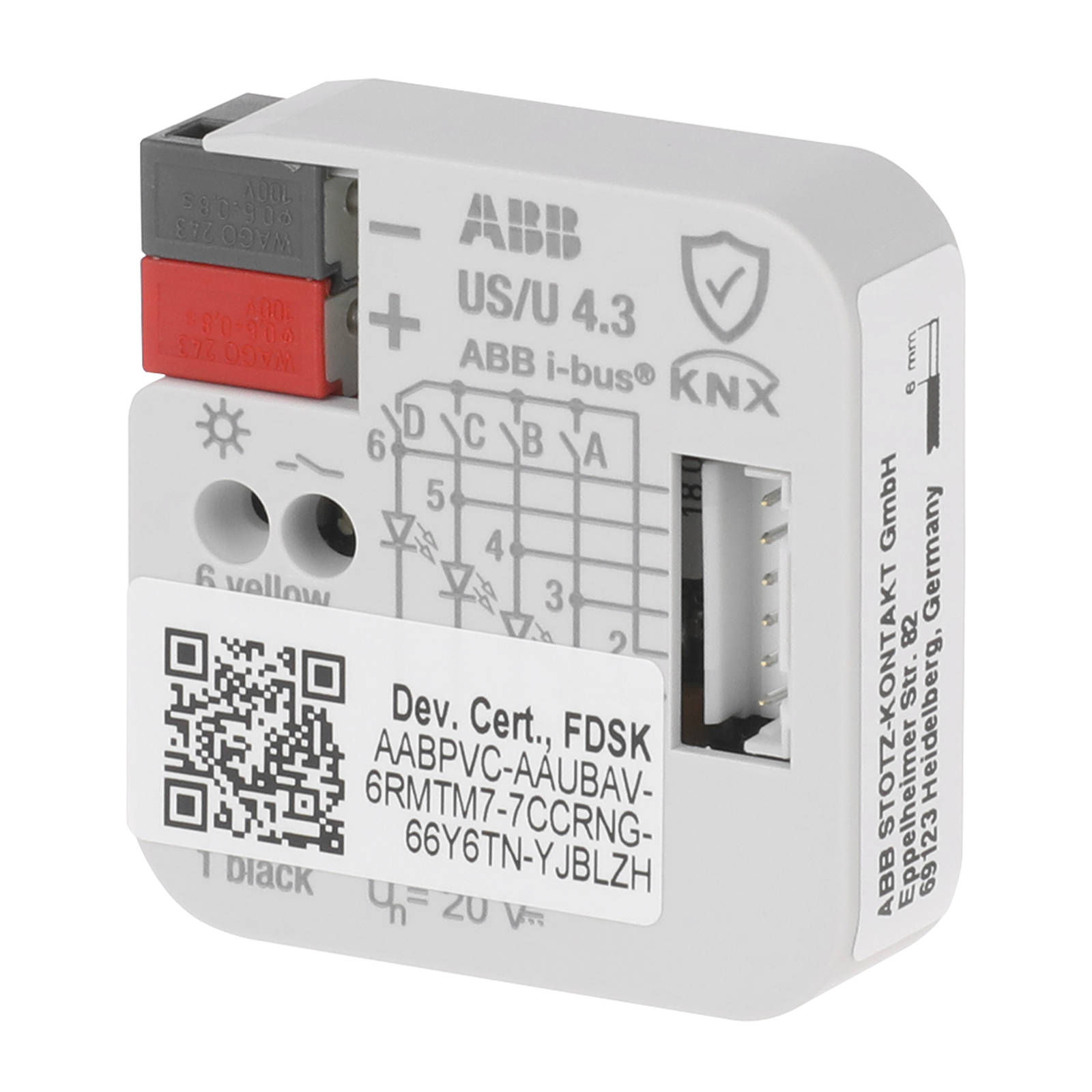 US/U4.3 Universal Interface, 4-fold, FM