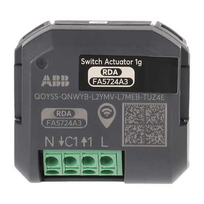 Switch Actuator 230 V AC free@home wireless