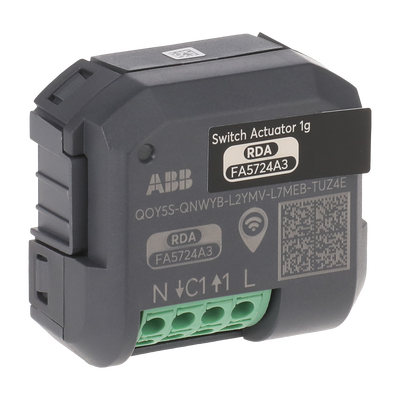 Switch Actuator 230 V AC free@home wireless