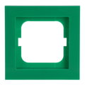 Cover frame 1-gang green - Busch-axcent