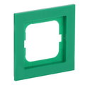 Cover frame 1-gang green - Busch-axcent