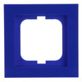 Cover frame 1-gang blue - Busch-axcent