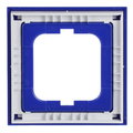 Cover frame 1-gang blue - Busch-axcent