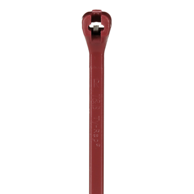 CABLE TIE 18LB 4IN MAROON ECTFE