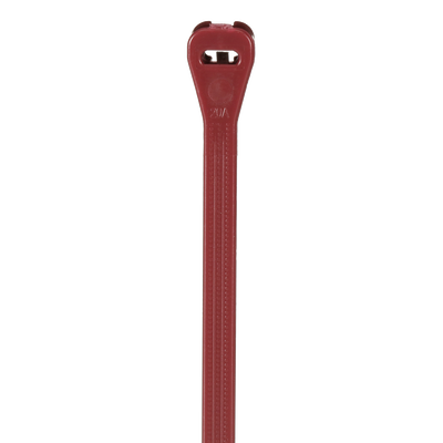 CABLE TIE 50LB 7IN MAROON ECTFE