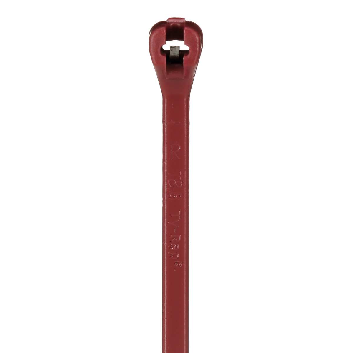 CBL TIE 18LB 4IN MAROON ECTFE