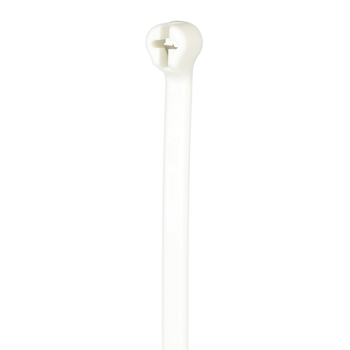 CABLE TIE 120LB 13IN WHI NYL FLMRTD